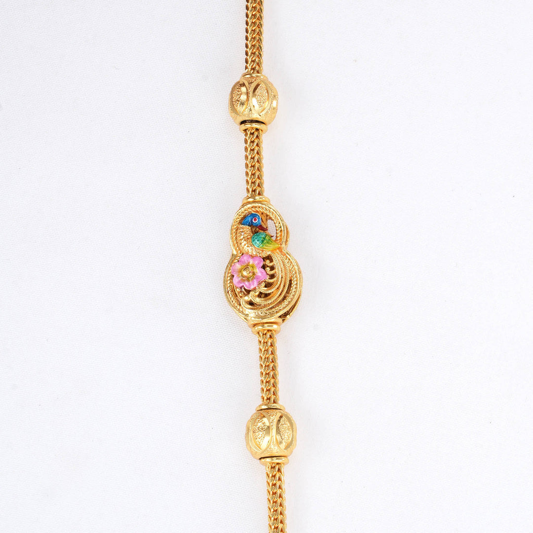 Attractive Stone Mugappu Chain