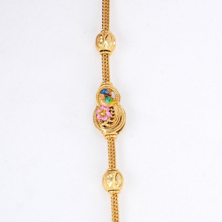 Attractive Stone Mugappu Chain