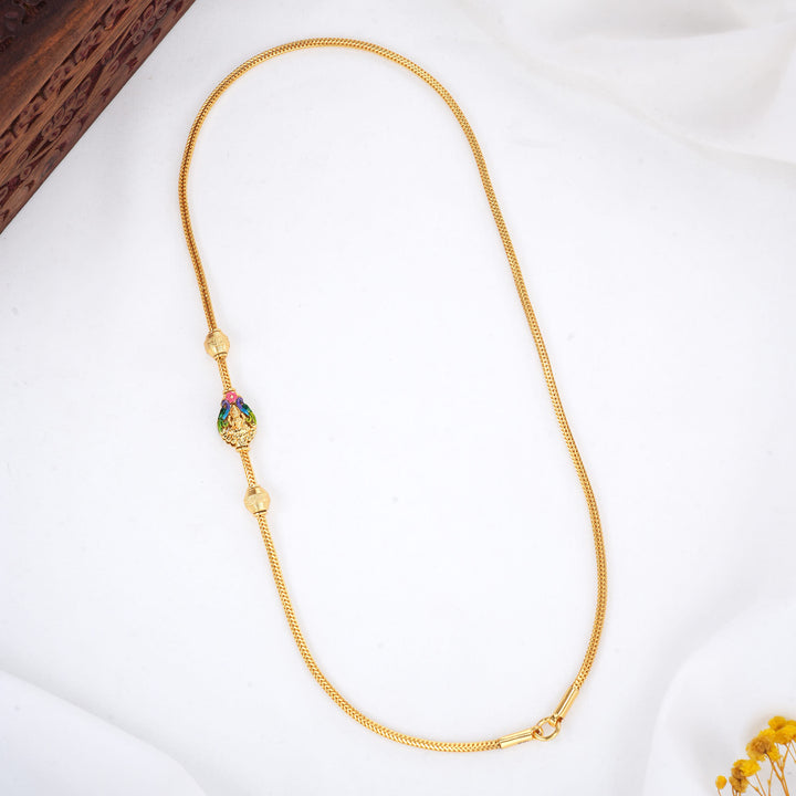 Chanrikaa Stone Mugappu Chain