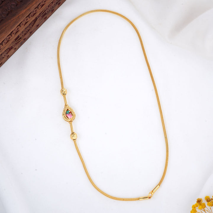 Pranavi Stone Mugappu Chain