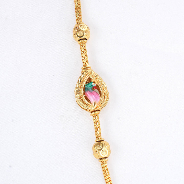 Pranavi Stone Mugappu Chain