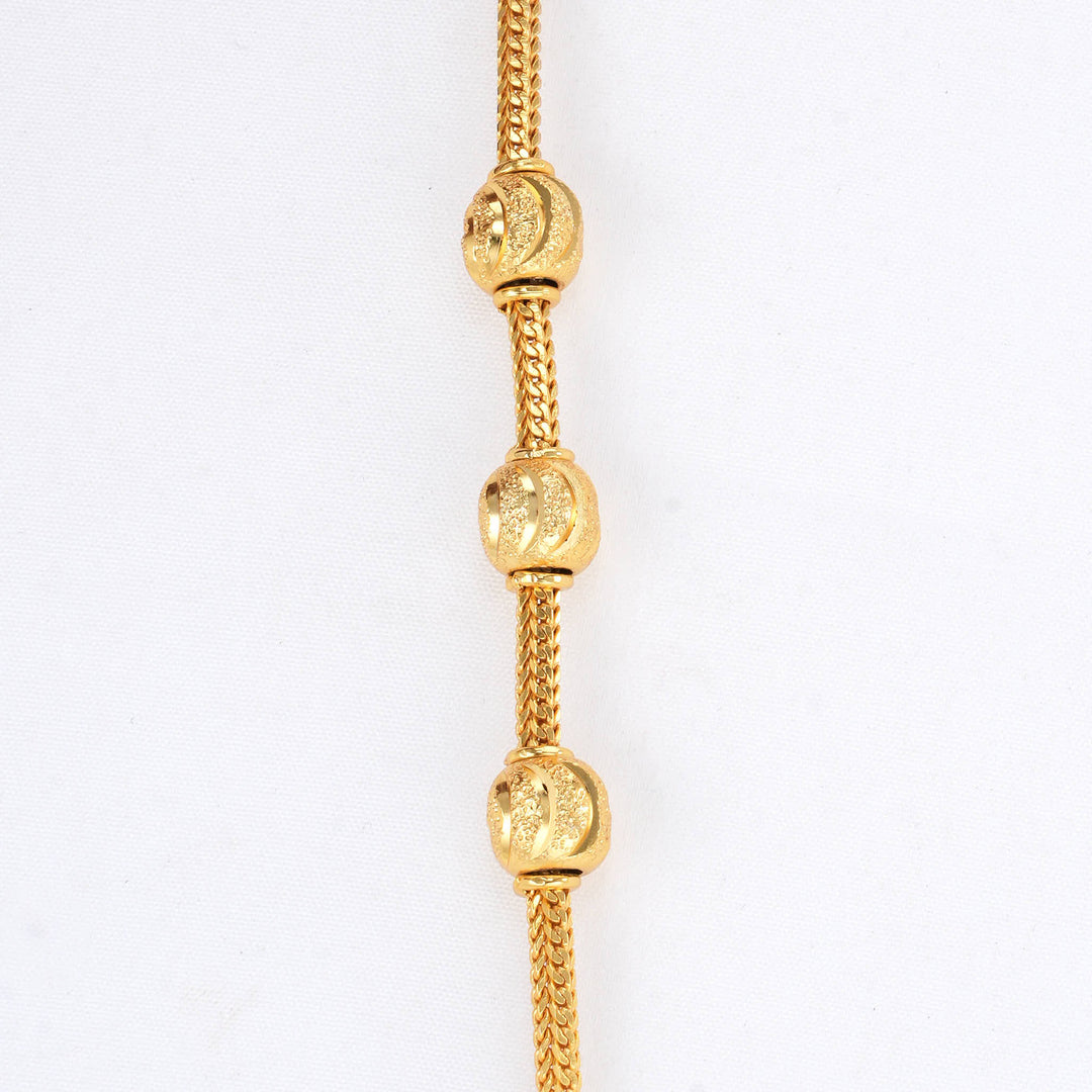 Kezhiya stone Mugappu Chain