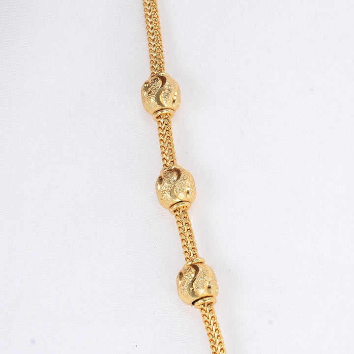 Gowrini Stone Mugappu Chain