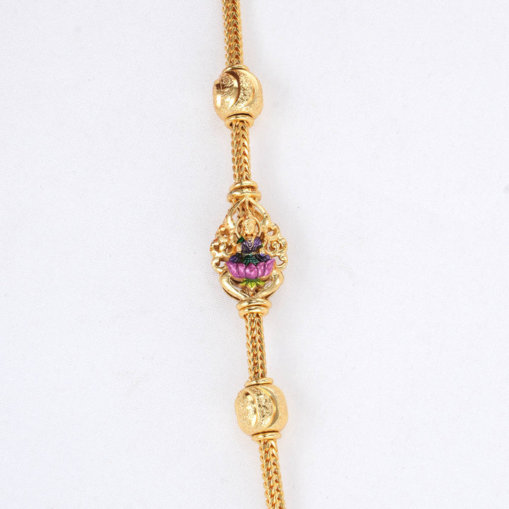Hariniya Stone Mugappu Chain