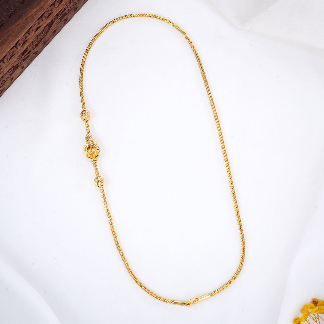 Anaiya Stone Mugappu Chain