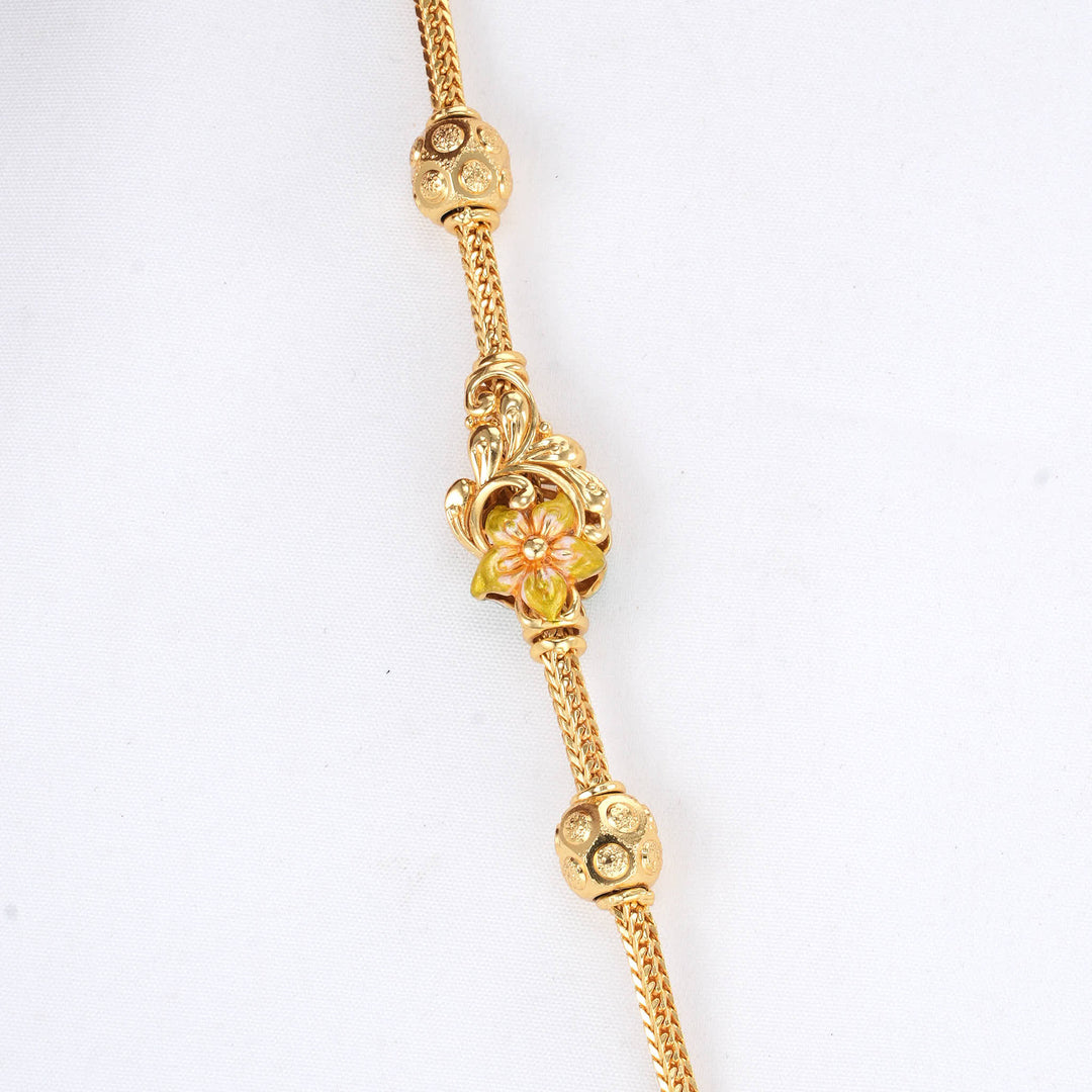 Anaiya Stone Mugappu Chain