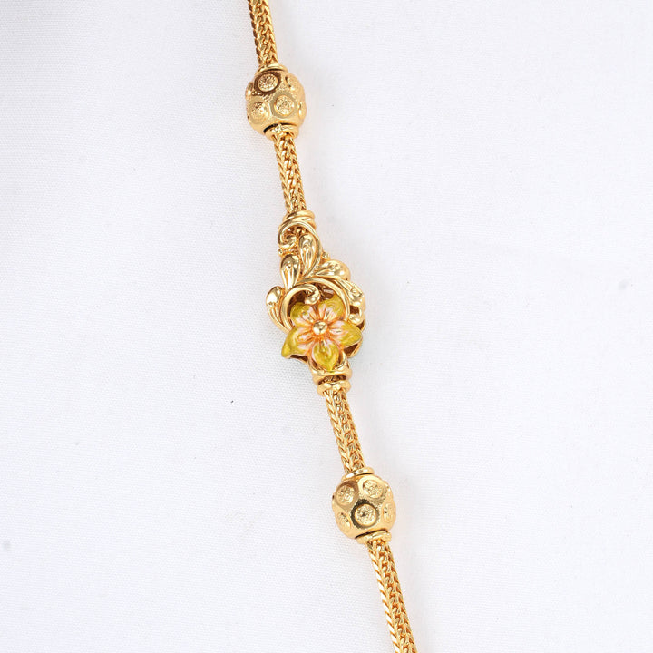 Anaiya Stone Mugappu Chain
