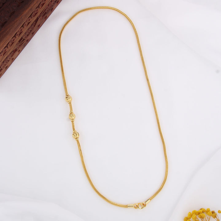 Bindhu Stone Mugappu Chain
