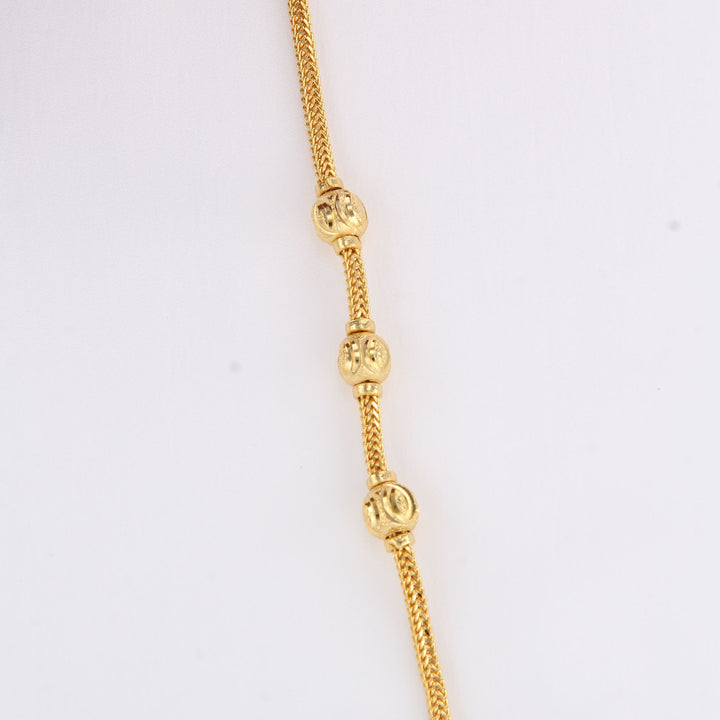 Bindhu Stone Mugappu Chain