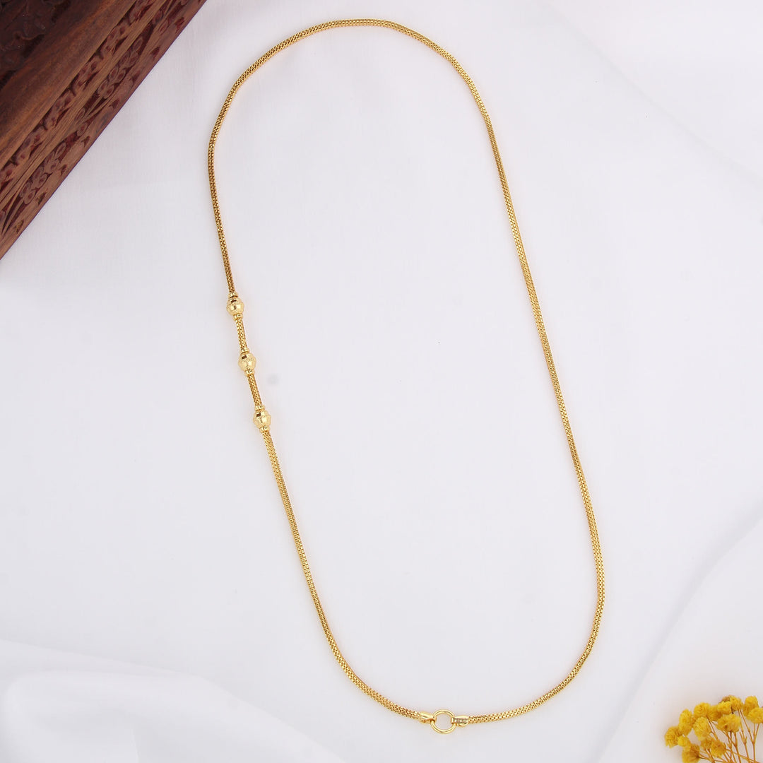 Zara Stone Mugappu Chain