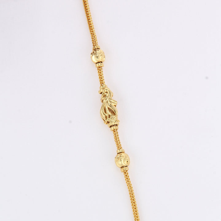 Farnikaa  Stone Mugappu Chain