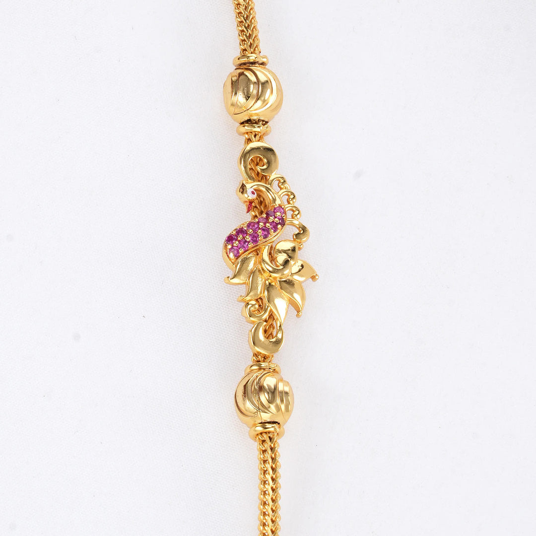 Enchanting Stone Mugappu Chain