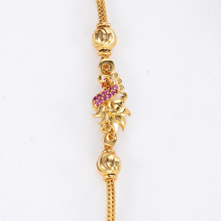 Enchanting Stone Mugappu Chain