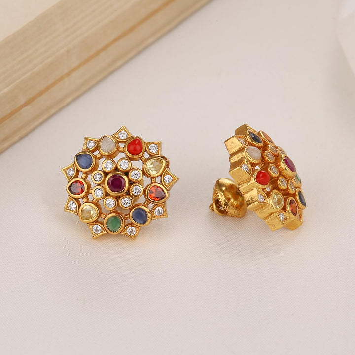 Charming Stone Studs