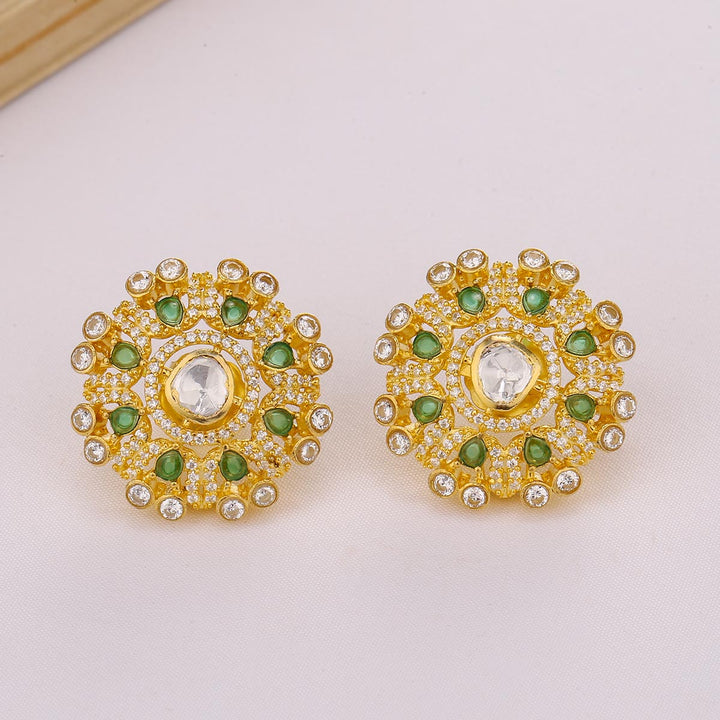 Shinning Charm Stone Studs