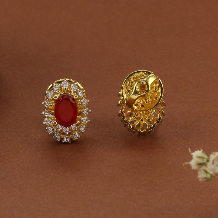 Zormira Diamond Design Studs