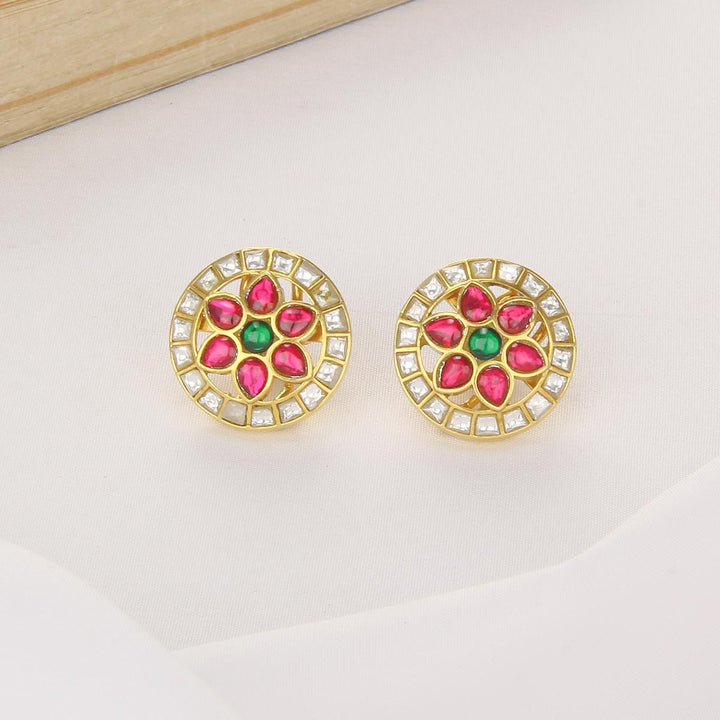 Prakshi Kundan Studs