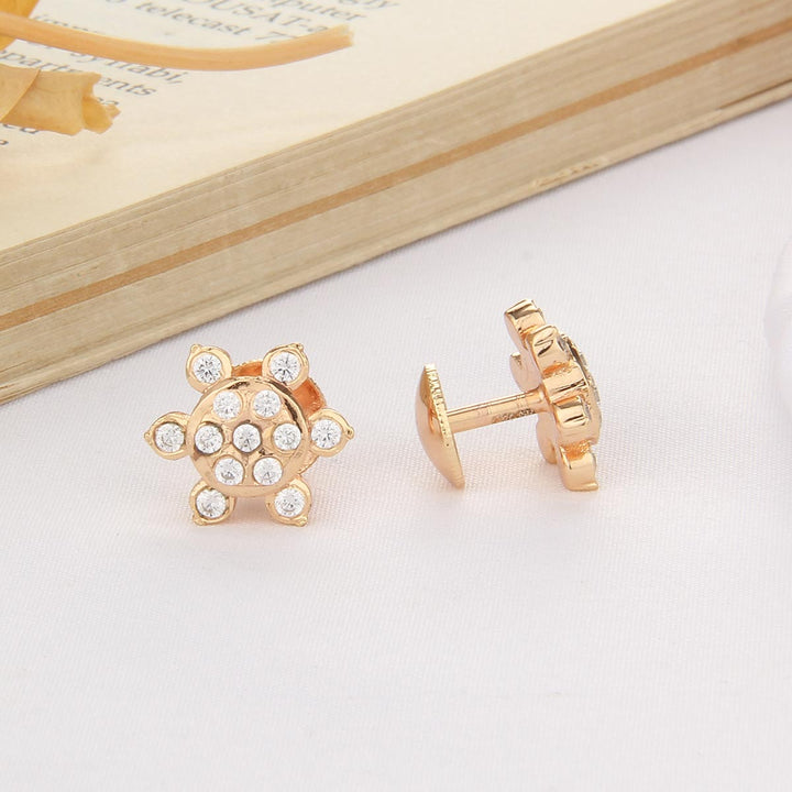 Shine Charm Stone Studs
