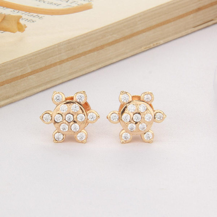 Shine Charm Stone Studs