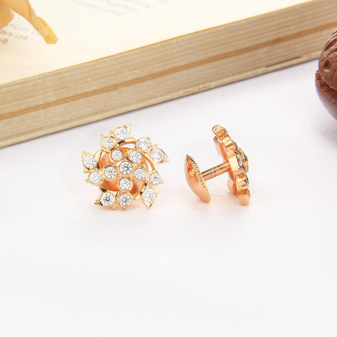 Sparkling Charm Stone Studs