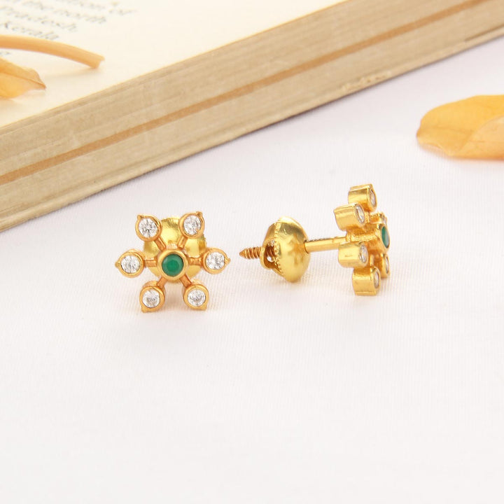 Little Cute Stone Studs