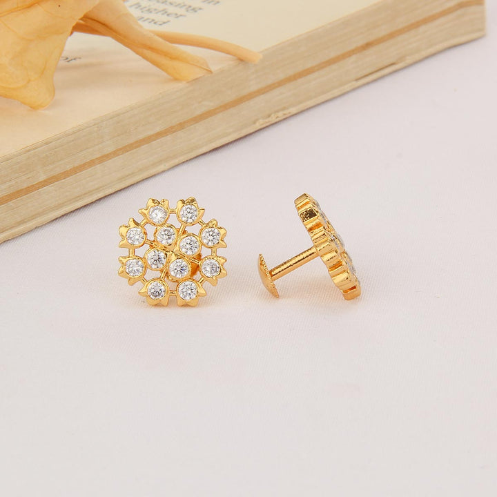 Gleaming Stone Studs