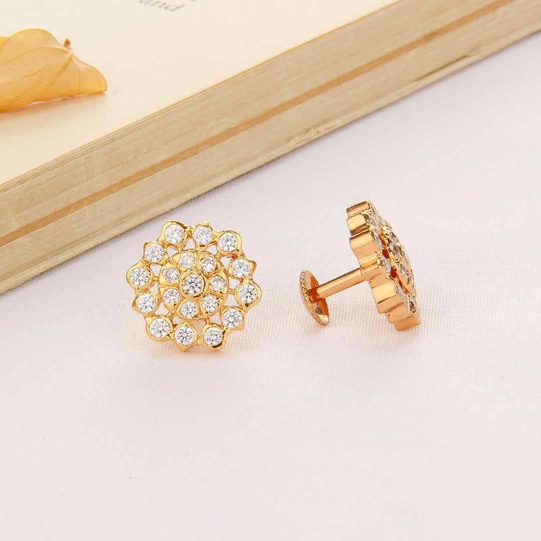 Glittering Stone Studs