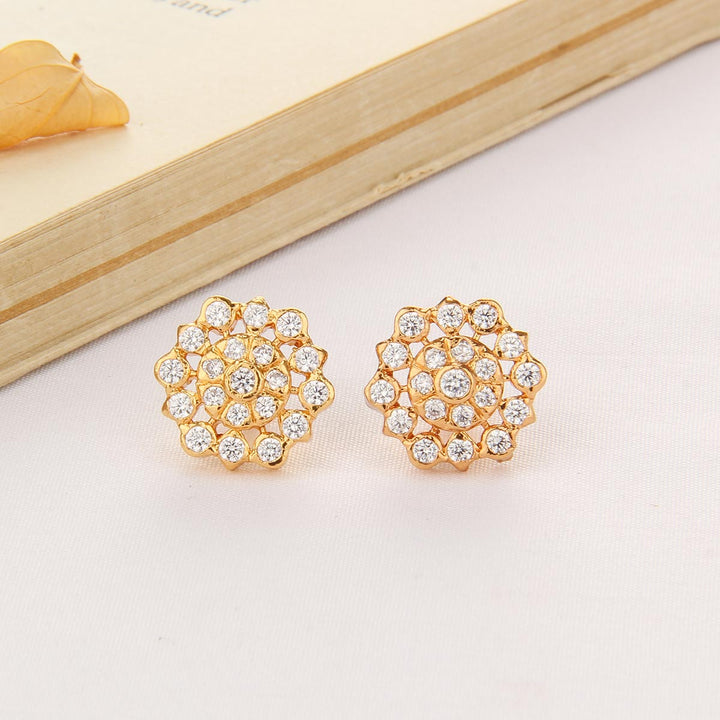 Glittering Stone Studs