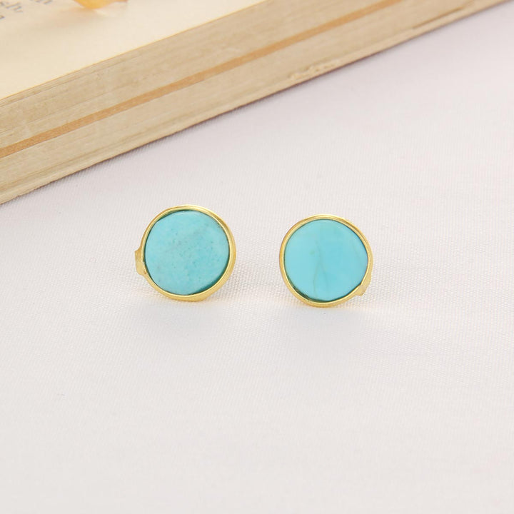 Turquoise Blue Studs