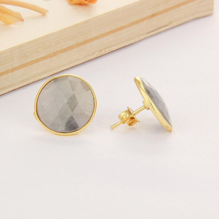 Luxe Crescent Studs