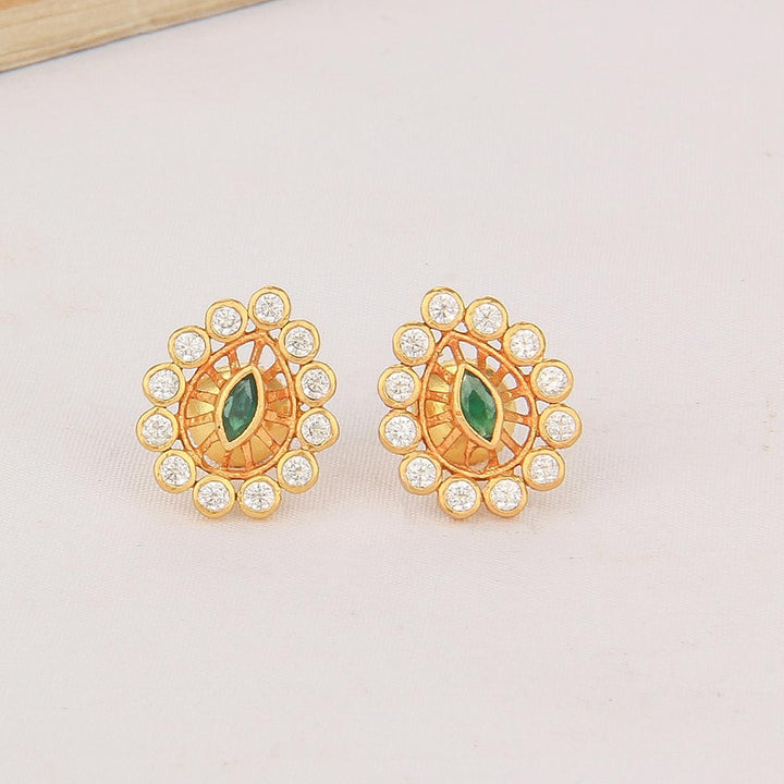 Dheethika Stone Studs