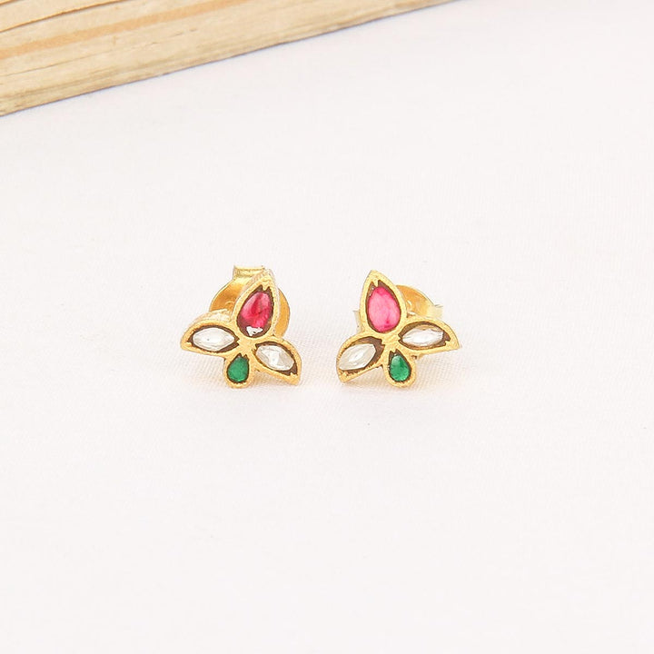Little Charm Kundan Studs