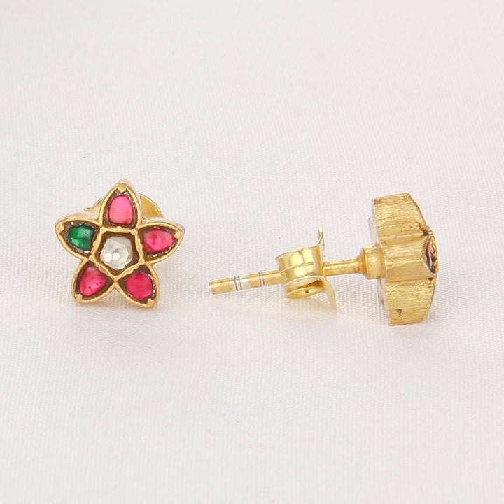 Little Cute Kundan Studs