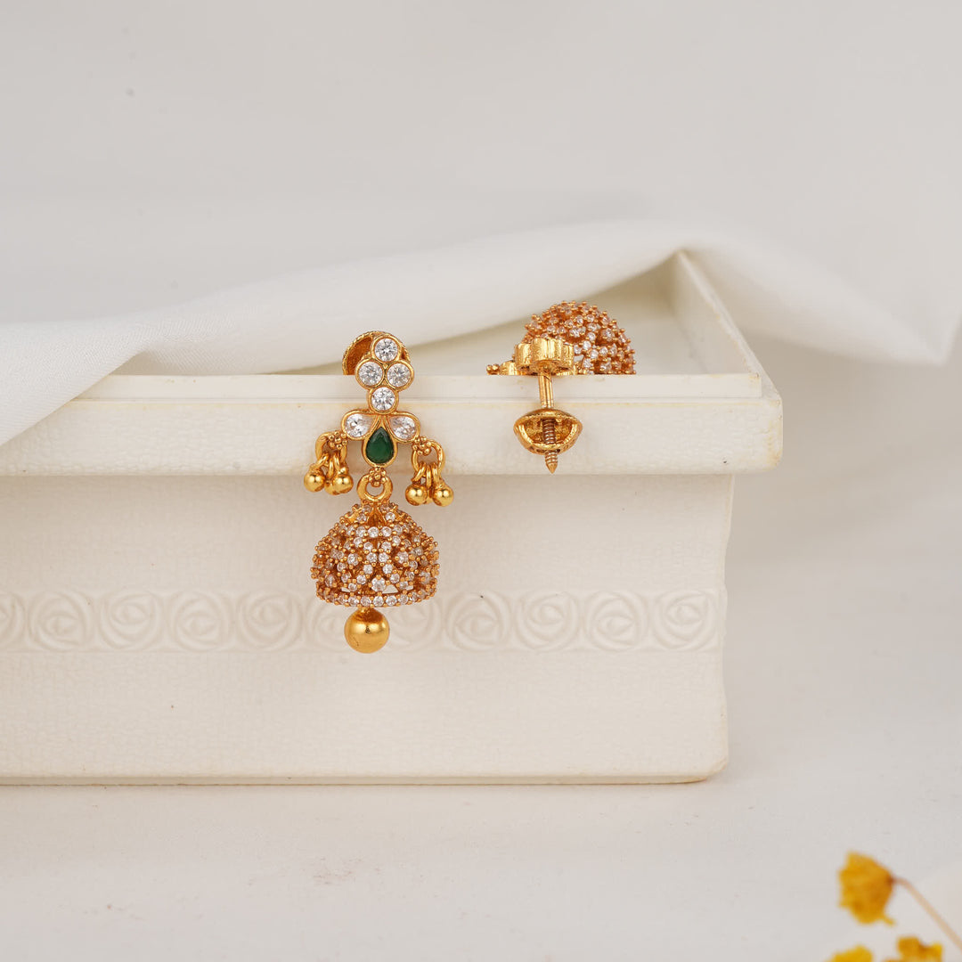 Natasha Stone Jhumkas