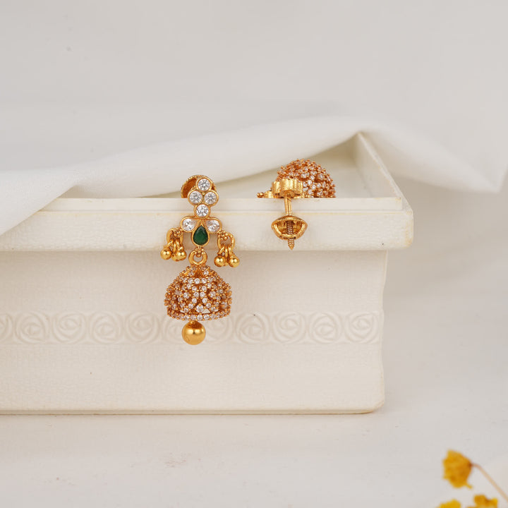 Natasha Stone Jhumkas