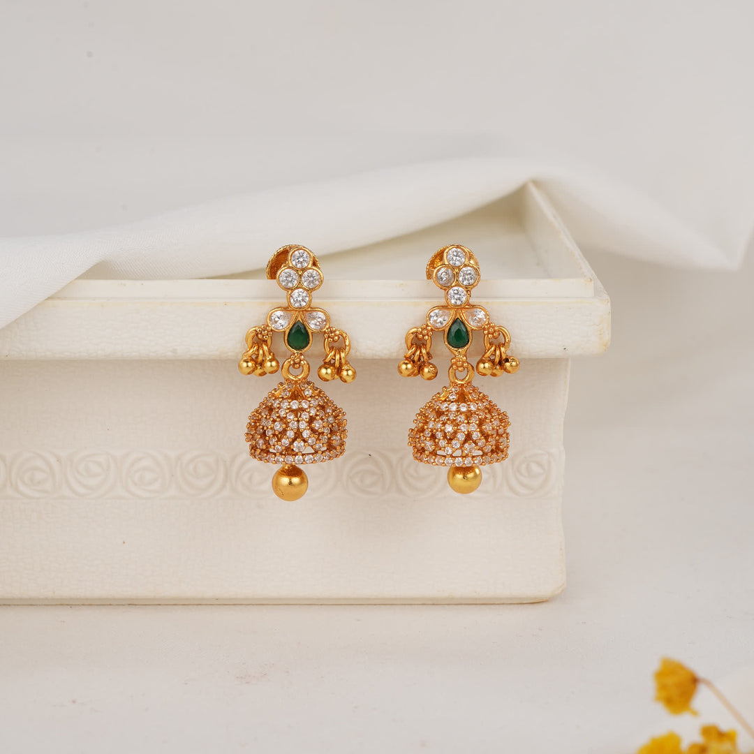 Natasha Stone Jhumkas