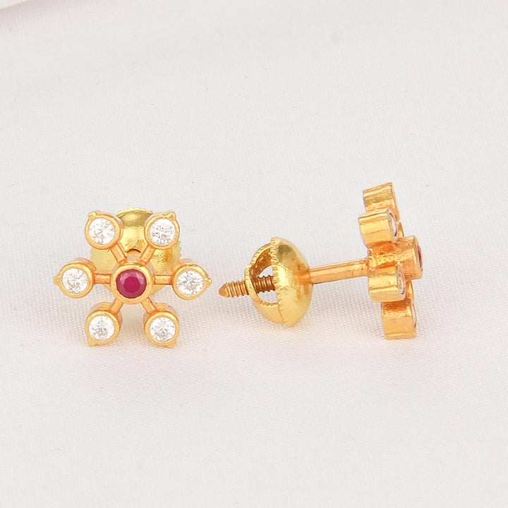 Rubina Stone Studs