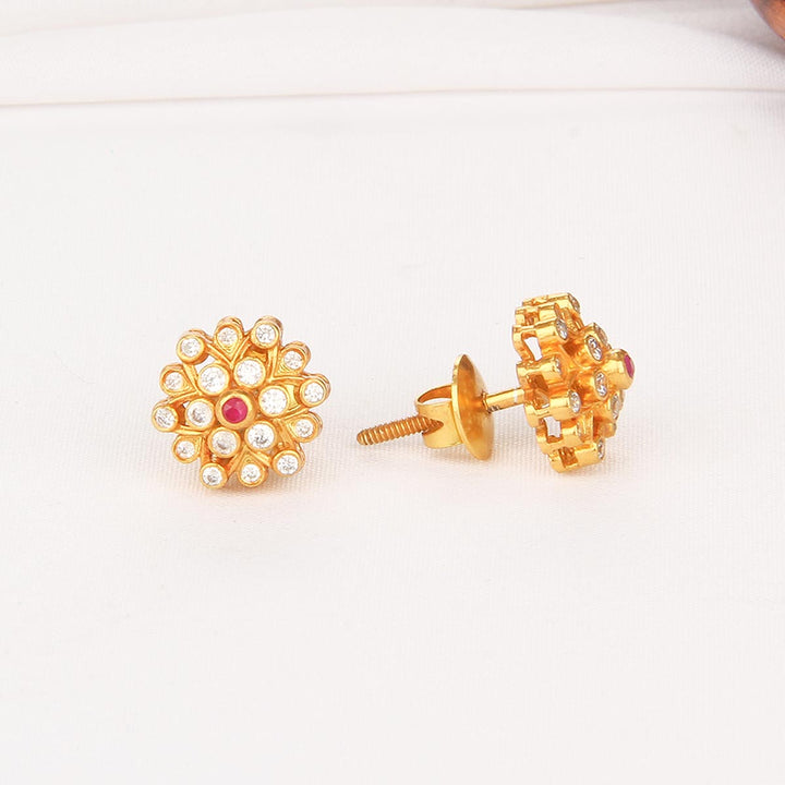 Glittering Stone Studs