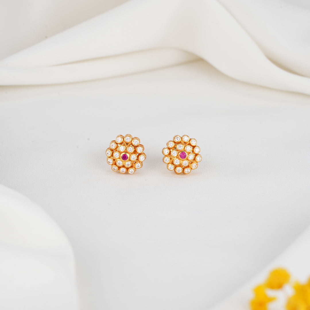 Glittering Stone Studs