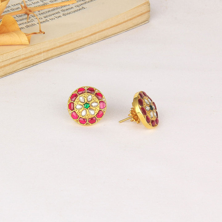 Glitz Kundan Studs
