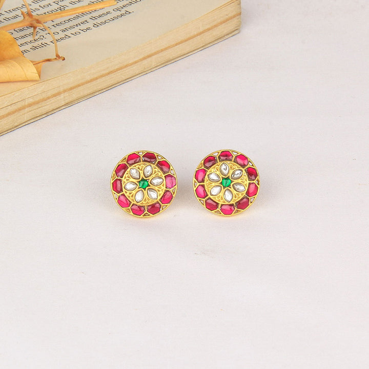 Glitz Kundan Studs