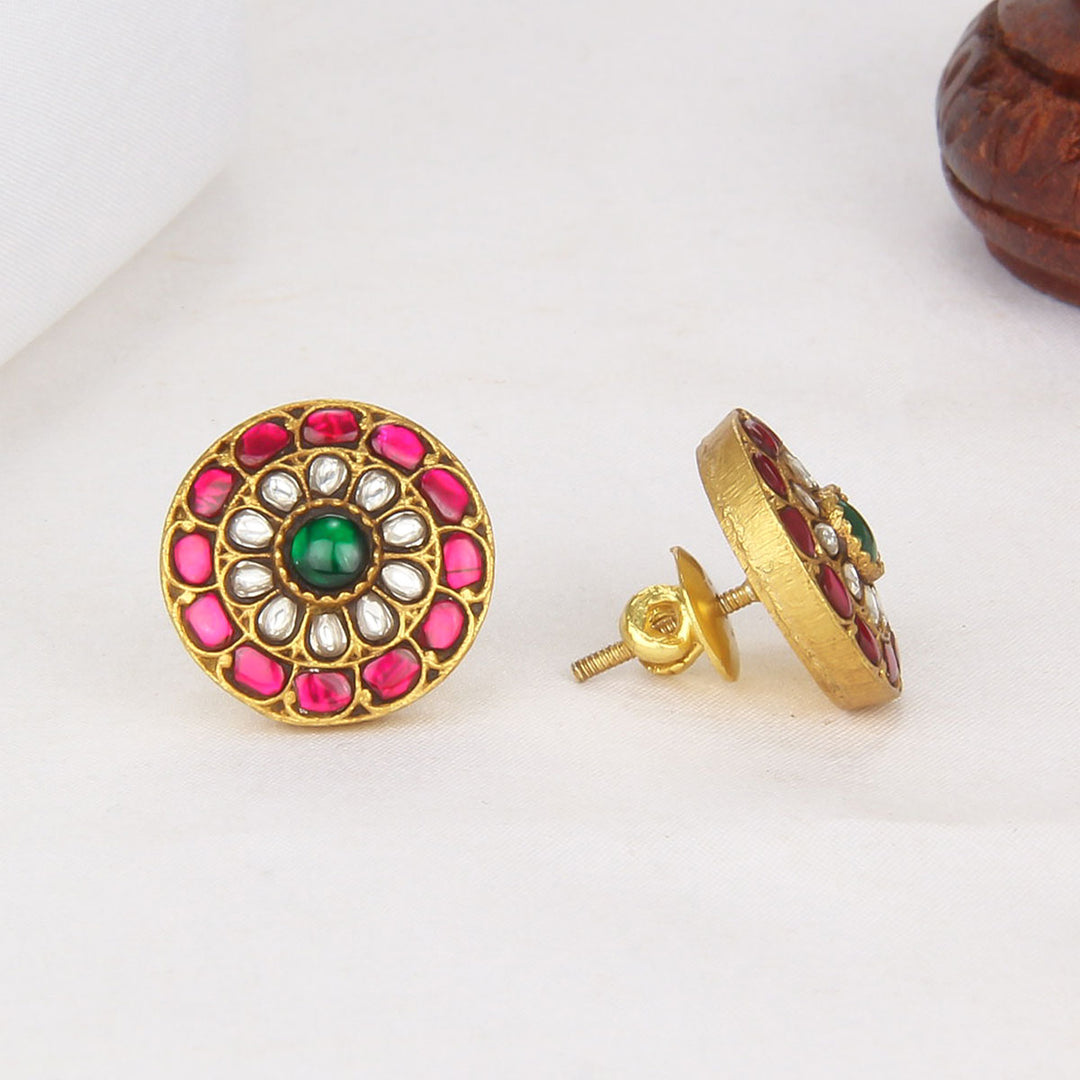 Thara Kundan Studs