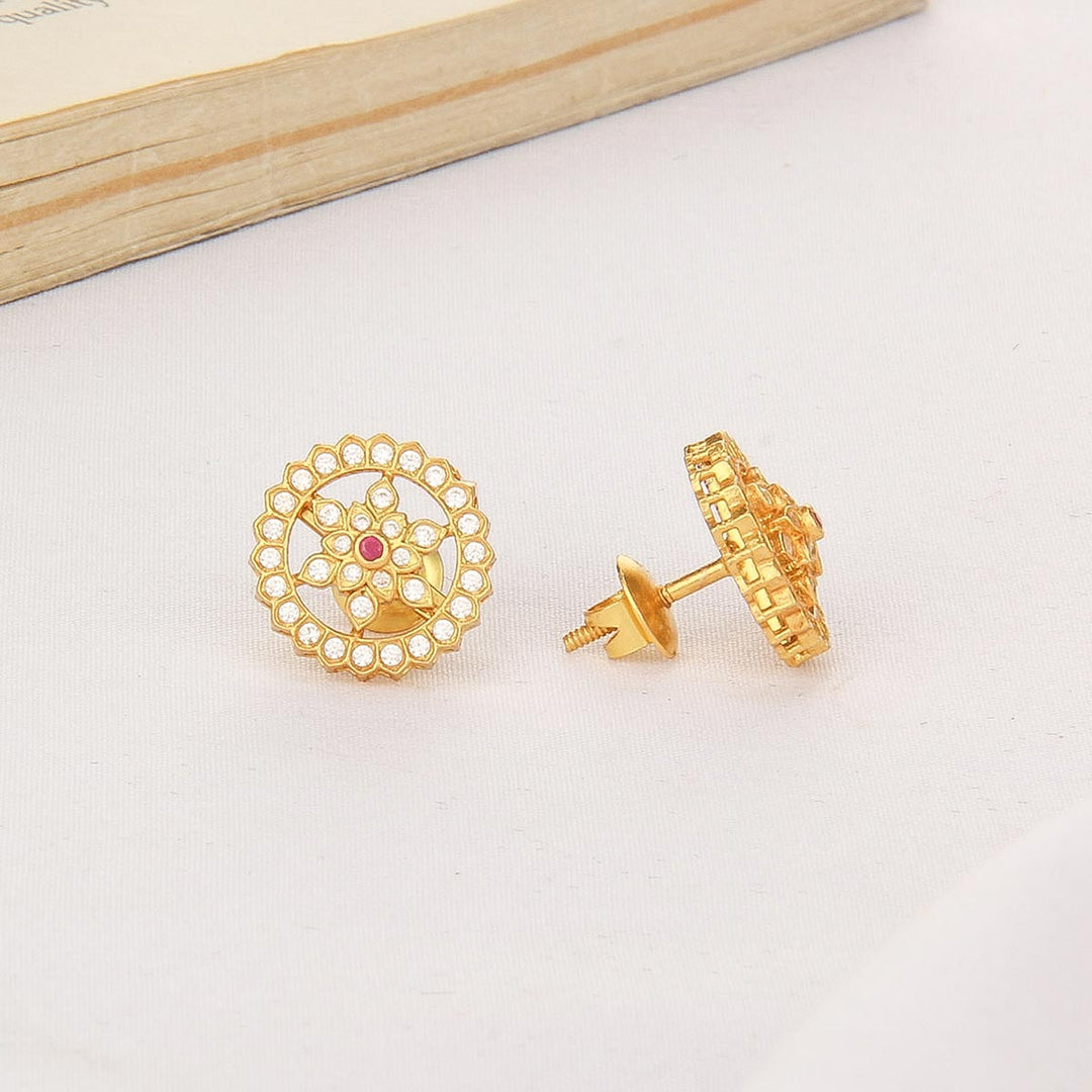 Classy Stone Studs