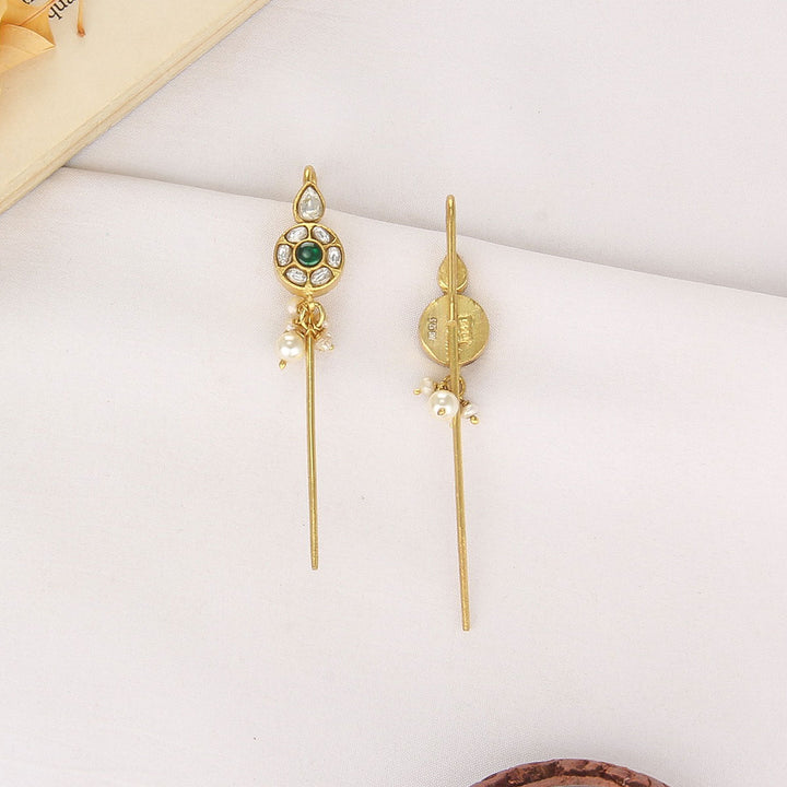 Serin Kundan Needle Ear cuffs
