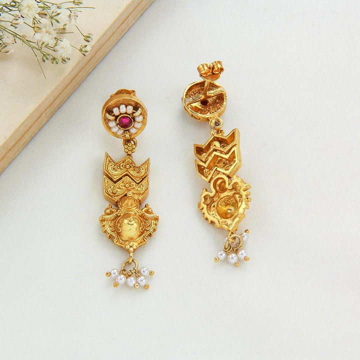 Aaranya Boho Long Earrings