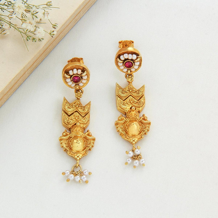 Aaranya Boho Long Earrings