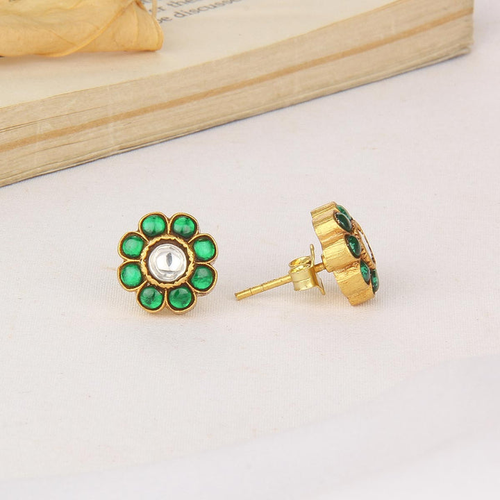 Mathisha Kundan Studs