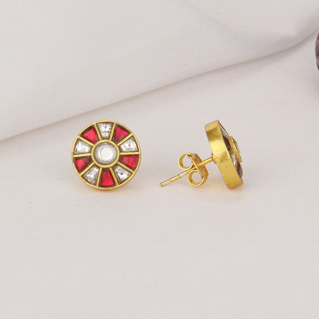 Lithisha Kundan Studs