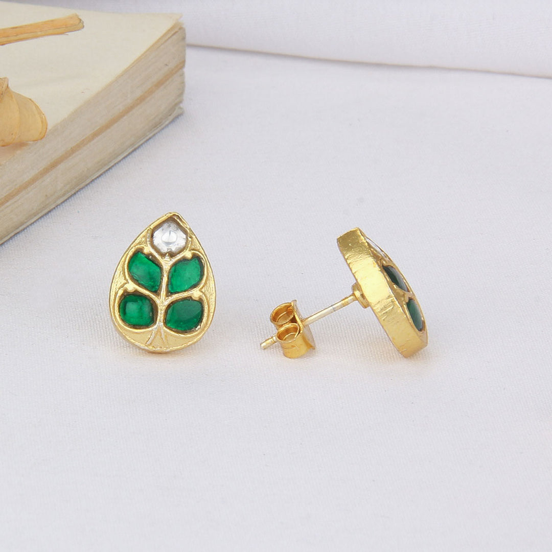 Little Charm Kundan Studs