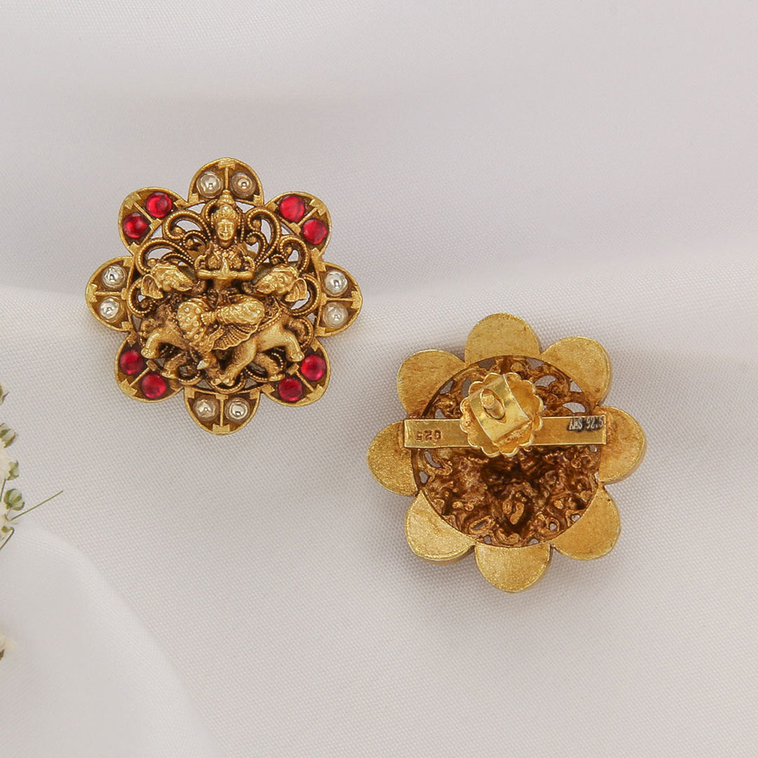 Unique Designed Kundan Studs